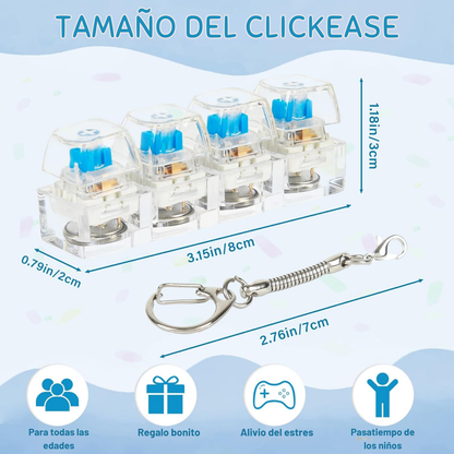 Teclado Mecánico Antiestrés LED