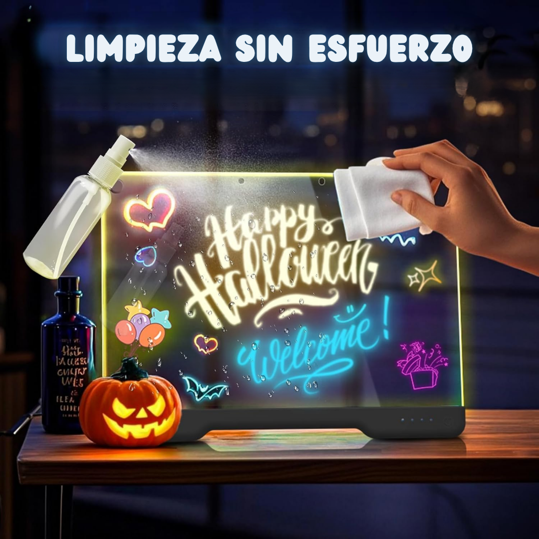 Pizarra de Dibujo con Luz