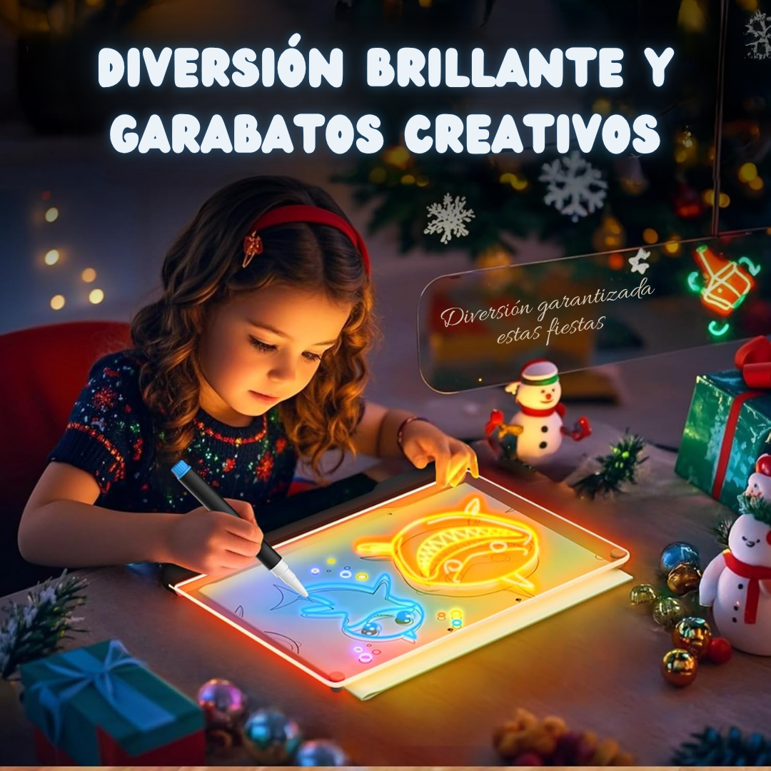 Pizarra de Dibujo con Luz