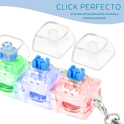 Teclado Mecánico Antiestrés LED